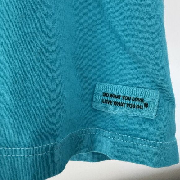 Life Is Good Womens XL Teal Seagulls Gulls Gone Wild Crusher Tee Tshirt Cotton - Picture 5 of 14